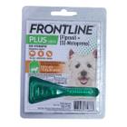Antipulga e Carrapato Frontline Plus - Cães 1,00 a 10,0 KG - 0,67 ml ( 01 Pipeta)