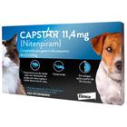 Antipulgas capstar 11,4mg caes e gatos ate 11,4kg c/6 comprimidos