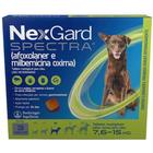 Antipulgas, Carrapatos e Vermifugo NexGard Spectra para Cães de 7,6 a 15 Kg - 3 tabletes - Boehringer Ingelheim