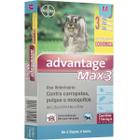 Antipulgas e Carrapatos Advantage Max3 1,0ml Cães 4 e 10kg - ELANCO/BAYER