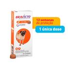 Antipulgas e Carrapatos Bravecto 4,5 a 10 kg para Cães 1 comprimido - MSD