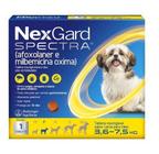 Antipulgas e Carrapatos Nex Gard Spectra para Cães de 3,6 a 7,5kg - 1 Tablete - Boehringer Ingelheim