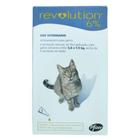 Antipulgas e Carrapatos Revolution 06% 0,75 ml - Gatos 2,6 A 7,5 Kg - Caixa com 1 - Zoetis