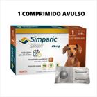 Antipulgas para Cachorros Simparic 1 comprimido 20Mg - 5,1kg a 10kg - Zoetis