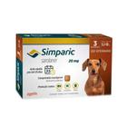 Antipulgas para Cachorros Simparic 3 comprimidos 20mg - 5,1kg a 10kg - Zoetis