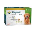 Antipulgas Simparic 80mg Cães 20kg Até 40kg - 1 Comprimido