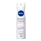 Antitranspirante nivea aerossol deomilk sensitive com 150ml