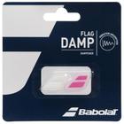 Antivibrador Babolat Flag Damp com 02 Unidades Branco e Rosa