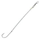 Anzol 4330 MS n9/0 Escastoado Flexível 18cm com Girador 5pçs Aprazível