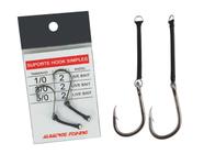 Anzol Albatroz Suporte Hook Simples Live Bait N 5/0- 2 Peças