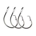 Anzol Circular 12/0 Circle Hook Niquelado 25 Unidades Pesca