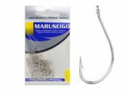 anzol de pesca marine maruseigo nickel cartela com 25 peças N20