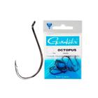 Anzol Gamakatsu Octopus Black Super Resistente nº 1/0 Cartela Com 6 Unidades