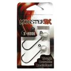 Anzol Jig Head X-Hook 3/0 9g 02 Unidades  Monster 3X