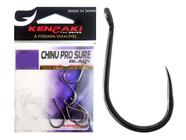 Anzol Kenzaki Chinu Pro Sure Black 113S Nº 7 - 6 Peças