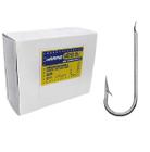 Anzol Marine Carbon Steel 4330 N1 Prateado C/100 Peças