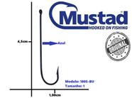 Anzol mustad 1 1805-BU original 50un