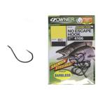 Anzol Owner No Escape Hook Style Barbless 4106 Nº02 C/8un