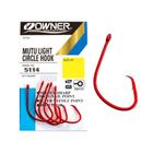 Anzol Owner Red Mutu Light Wire 5114-103 Nº1 C/8un