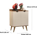 Aparador 2 Portas Buffet Acalanto Cantinho Café Pés Palito cores - Comprar Moveis em Casa - Comprar Móveis em Casa