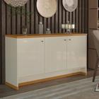 Aparador Buffet 3 Portas Sala de Jantar Berlin - ViaNossa