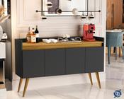 Aparador Buffet Cantinho do Café 4 Portas Luxo - Cores - comprar moveis de casa - Comprar Móveis de Casa