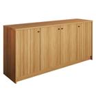 Aparador Buffet para Sala de Jantar Lia 100% MDF com 4 Portas Cimol Nature