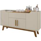 Aparador Buffet Sala de Jantar com 04 Portas 01 Gaveta Future B02 Off White Cinamomo - Lyam Decor