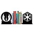 Aparador de Livros Star Wars - Jedis vs Sith