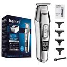 Aparador De Pelo Kemei Km-5027 Prata 100V/240V