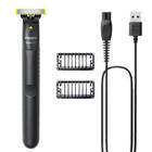 Aparador Depilador Barbeador Eletrico PHILIPS ONE BLADE QP1424/10 Bivolt