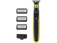 Aparador e Raspador Philips OneBlade Male Grooming - à Prova dàgua com 3 Pentes QP2724/10