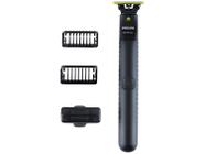 Aparador e raspador Philips Oneblade QP1424/10 com 2 Pentes - Bivolt Aparador e raspador Philips Oneblade QP1424/10 com 2 Pentes - Bivolt