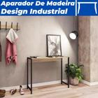 Aparador Estilo Industrial Mdf Com Pés Em Metalon 72x94 cm - Pratk