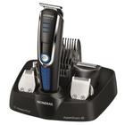 Aparador Mondial Super Groom 10 em 1 BG-03 Bivolt Máquina de Cortar Cabelo Barba Pelos 5 Cabeças