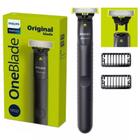 Aparador Philips Oneblade Qp1424/10 Bivolt - Preto