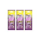 Aparelho De Barbear Bic Comfort 2 Twin For Women L5P4 - 3Un