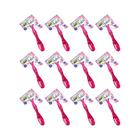 Aparelho De Barbear Bic Soleil Com 1 Rosa - Kit Com 12Un