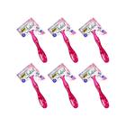 Aparelho De Barbear Bic Soleil Com 1 Rosa - Kit Com 6Un