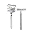 Aparelho de Barbear Clássico Vintage Retro Cabeça Flexível Textura Antideslizante Enox