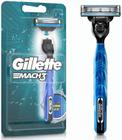 Aparelho De Barbear Gillette MACH3 Acqua Grip Com 1 Lâmina