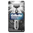 Aparelho De Barbear Mach3 Carvão - Gillette