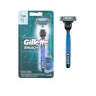 Aparelho De Barbear Masculino Gillette Mach3 Sensitive-Acqua