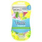 Aparelho de depilação gillette venus tropical 3 unidades - P&G