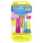 Aparelho de Depilação Gillette Venus Tropical com 3 Unidades Preço Especial