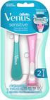 Aparelho de Depilar Gillette Venus Sensitive Feminino 2 unidades