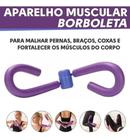 Aparelho De Ginástica Adutora Perna Coxa Braços Borboleta - Smartslim