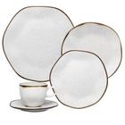 Aparelho de Jantar e Chá 30 Peças Ryo Maresia Oxford Porcelanas