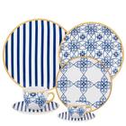 Aparelho de Jantar Lusitana 42pç Porcelana Oxford