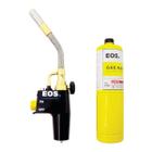 Aparelho de Solda Tubo Tocha Maçarico Portátil Automático Multiuso c/ Regulagem e Refil